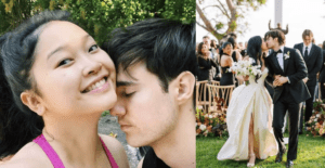 Lana Condor Wedding, A Romantic Affair in Malibu lana condor wedding